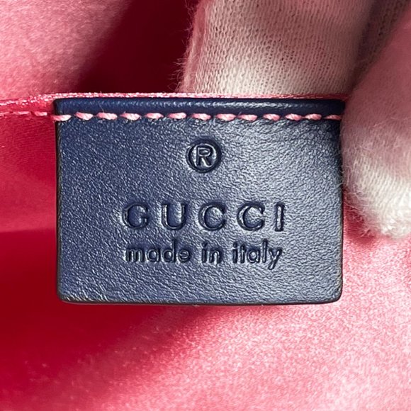 Gucci Gg Marmont Matelassé Denim Pearl Backpack main image 6